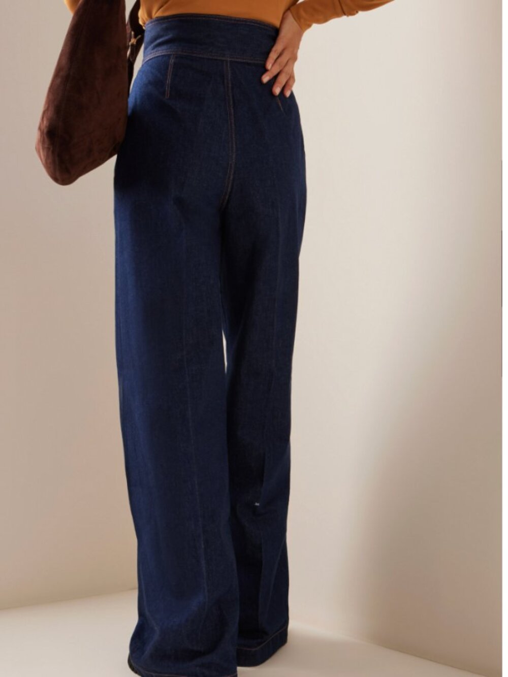 Made In Tomboy Felisia Rigid High-Rise Wide-Leg Jeans - Picture 10 of 16